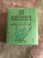 Pre-War/WW2 Franse Gauloises cigarettes (2), Collections, Enlèvement ou Envoi