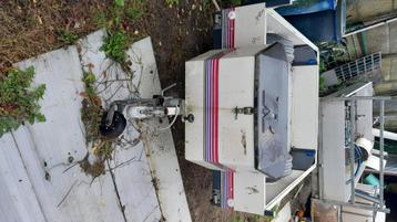 Aanhangwagen onderstel campingcar, Autos : Divers, Remorques, Enlèvement, Utilisé