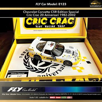 E123 Fly Chevrolet Corvette C5R Edition Special Cric Crac‼️ beschikbaar voor biedingen