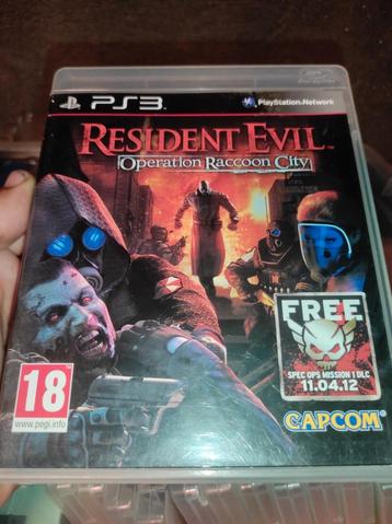 Resident evil operation raccoon city PS3  beschikbaar voor biedingen