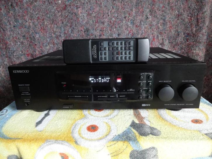 Kenwood versterker radio met afstandsbediening, Audio, Tv en Foto, Versterkers en Ontvangers, Zo goed als nieuw, Stereo, Minder dan 60 watt
