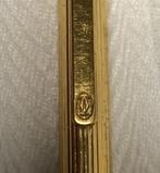 Must de Cartier balpen plaque d'or, Verzamelen, Pennenverzamelingen, Ophalen of Verzenden, Gebruikt, Balpen, Overige merken