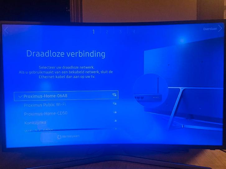 Samsung Series 6 - UE40KU6100W Curved 40inch, Audio, Tv en Foto, Televisies, Gebruikt, LCD, 100 cm of meer, 4k (UHD), Samsung