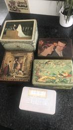 Vintage blikken dozen Boudewijn, Albert, Theodore Gerard uit, Verzamelen, Ophalen of Verzenden, Zo goed als nieuw