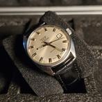 Vintage Pontiac Hydraulica Memomatic Automatisch 21J 1973, Overige merken, Staal, Polshorloge, Ophalen of Verzenden