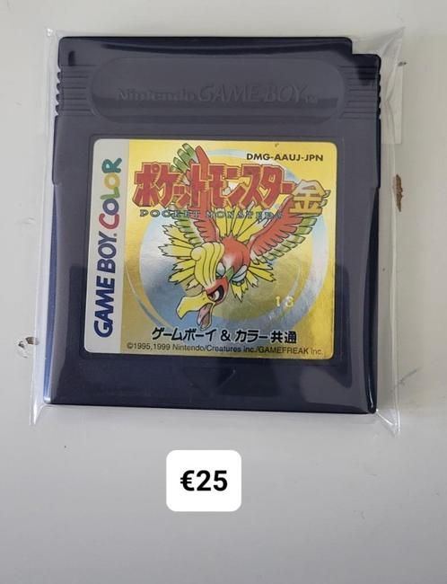 Jeu Gameboy Color - Pokémon doré/doré, Consoles de jeu & Jeux vidéo, Jeux | Nintendo Game Boy, Reconditionné, Enlèvement ou Envoi