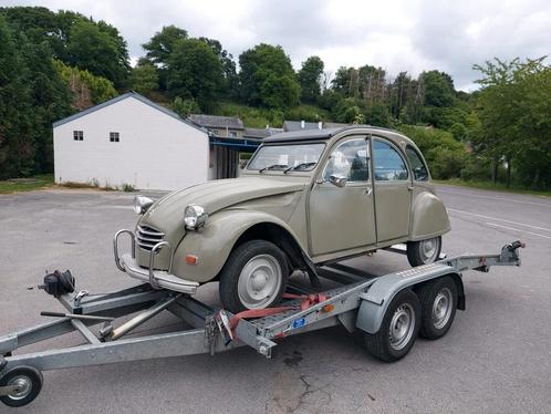 Verhuur van flatbed en aanhangwagen voor auto's 50€!, Diensten en Vakmensen, Verhuur | Auto en Motor, Aanhangwagen, Met chauffeur