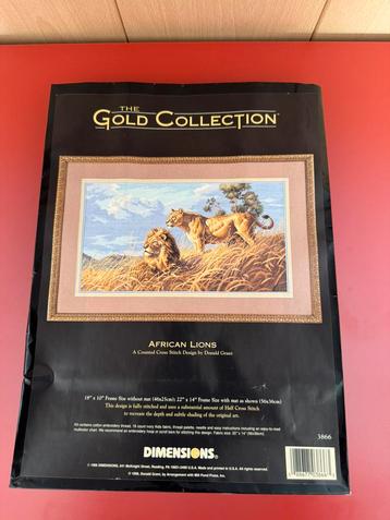 African Lions The gold collection