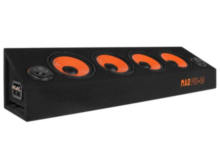 GAS Audio POWER MAD PB1-48 SPL Board 4x8"/ 2x1'', Auto diversen, Autospeakers, Nieuw, Ophalen of Verzenden