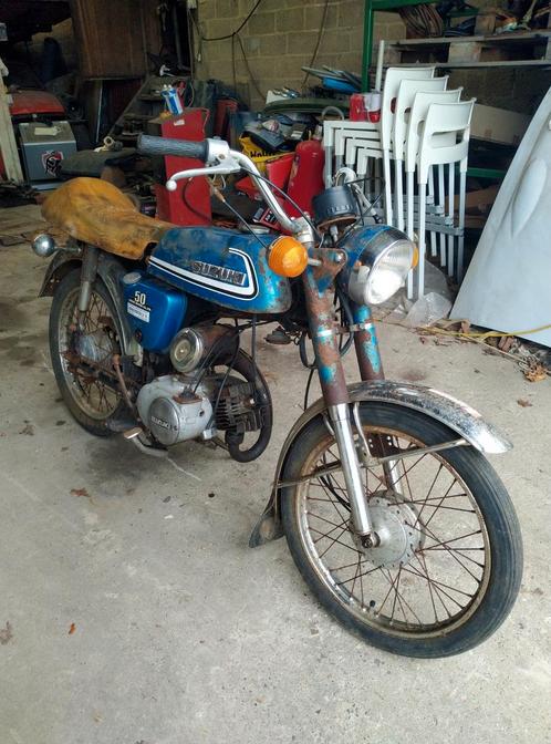 Yamaha fs1 + Suzuki rv 50 + Suzuki ac 50, Fietsen en Brommers, Brommers | Oldtimers, Yamaha, Ophalen of Verzenden