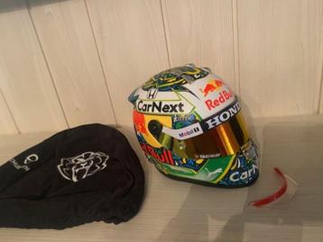 MAX VERSTAPPEN BRAZILIAN GP 2021 HELMET 1/2 SCALE beschikbaar voor biedingen