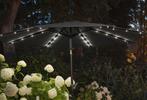 Stokparasol met led licht en ingewerkt in draagarmen deluxe,, Ophalen of Verzenden, Nieuw
