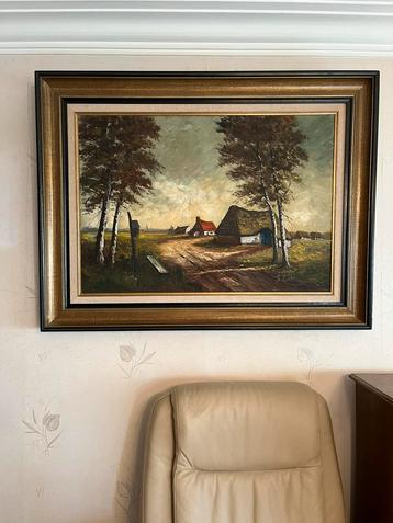 Schilderij landschap beschikbaar voor biedingen