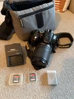 Cameraset Nikon D5300 + 18-140mm lens, Audio, Tv en Foto, Fotocamera's Digitaal, Ophalen, Zo goed als nieuw, Spiegelreflex, Nikon