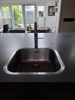 Prachtige Moderne zandbeige eilandkeuken + GEDEMONTEERD, Overige kleuren, Overige typen, Graniet of Steen, Ophalen of Verzenden