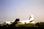5 dia's - vliegtuig Fokker F-27 Friendship, Verzamelen, Verzenden