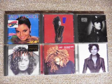 Janet Jackson cd pakketprijs (6 cd's) beschikbaar voor biedingen