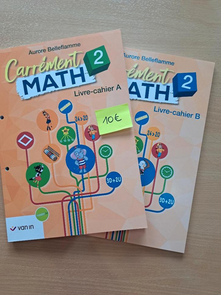 Carrément math 2 - Manuel scolaire math, Boeken, Schoolboeken, Nieuw, Wiskunde A, BSO, Ophalen