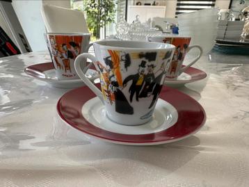 Lot à expresso Maxim’s de Paris – porcelaine décor SEM beschikbaar voor biedingen