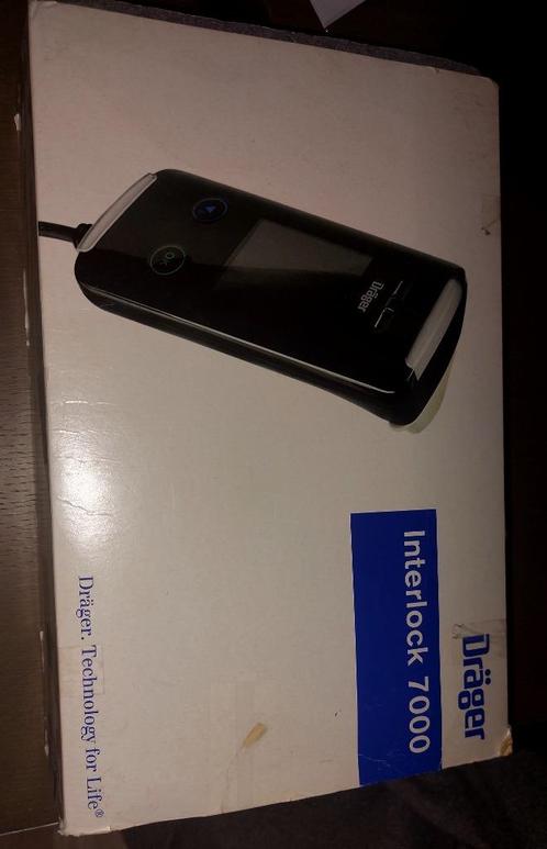 Alcoholslot Dräger Interlock 7000 met certificaat, Auto diversen, Auto-accessoires, Zo goed als nieuw, Ophalen