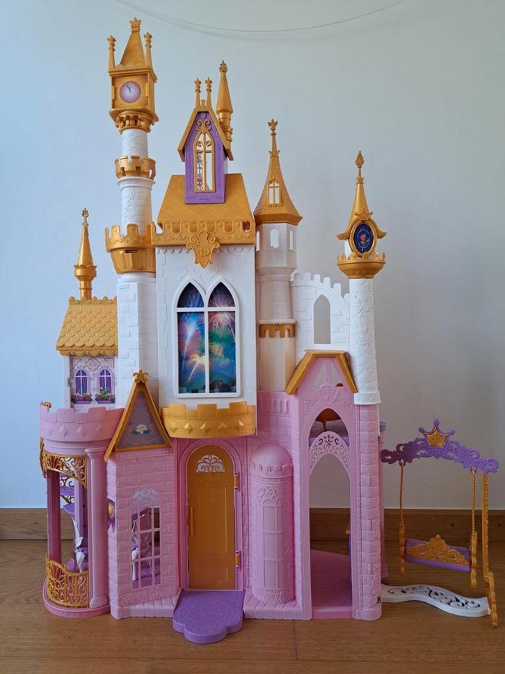 Disney Prinses Koninklijk Kasteel poppenhuis, Kinderen en Baby's, Speelgoed | Poppenhuizen, Zo goed als nieuw, Poppenhuis, Ophalen