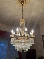 Lusters verlichting delft kristal strass, Antiek en Kunst, Ophalen