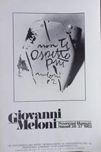 Affiche Musée Provincial Giovanni Meloni Hasselt 1983, Antiquités & Art, Enlèvement ou Envoi