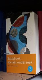 Basisboek sociaal onderzoek – Peter G. Swanborn, Boeken, Ophalen of Verzenden, Zo goed als nieuw, Boom