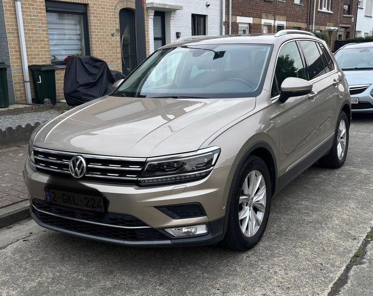 VW Tiguan 2l Tdi 2016, Auto's, Volkswagen, Particulier, Tiguan, 4x4, ABS, Achteruitrijcamera, Airbags, Airconditioning, Alarm