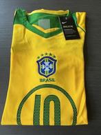 T-shirt rétro Nike Brazil L, Jaune, Enlèvement ou Envoi, Taille 52/54 (L), Nike