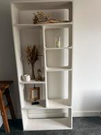 Étagère bibliothèque béton blanc brut handmade, Maison & Meubles, 25 à 50 cm, Brutaliste, wabi-sabi, Japandi, Comme neuf, 50 à 100 cm