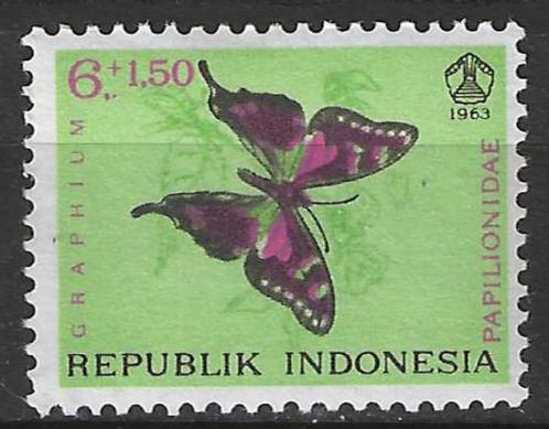 Indonesie 1963 - Yvert 361 - Vlinders - Graphium (PF), Postzegels en Munten, Postzegels | Azië, Gestempeld, Verzenden