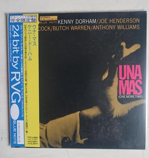 Kenny Dorham - Una Mas - CD 24-bit RVG - Blue Note, Cd's en Dvd's, Vinyl | Jazz en Blues, Zo goed als nieuw, 1980 tot heden, Ophalen of Verzenden