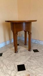 Zwaar massief houten rond tafeltje, Enlèvement