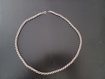 925 zilver halsketting 52,10 gram