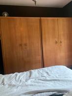 Vintage teak kleerkast (nog 1 beschikbaar!), Huis en Inrichting, Kasten | Kleerkasten, Ophalen, Gebruikt, 100 tot 150 cm, Met hangruimte