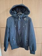 donkerblauwe jas met kap - MTC - maat 164 ?, Ophalen, Zo goed als nieuw, Jongen of Meisje, Jas