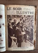 Le Soir Illustré bundel van 13/8/2032 tem 1/10/2032, Ophalen of Verzenden