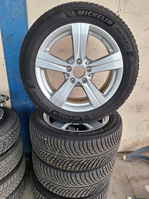 Mercedes C-Klasse Winterset 17 Inch Origineel, Auto-onderdelen, Banden en Velgen, Banden en Velgen, Winterbanden, 17 inch, 225 mm