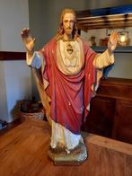 Oud plaasteren Christus beeld, Antiek en Kunst, Ophalen
