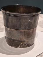 Antieke doopbeker - timbale verzilverd, Enlèvement