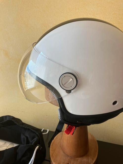 2 CASQUES DE SCOOTER DE MARQUE LEM, Motoren, Kleding | Motorhelmen, S, Ophalen