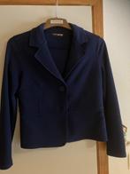 blauwe blazer mt 38, Ophalen, Gedragen