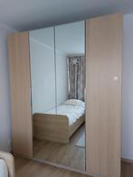 Slaapkamer/Ikea Kast/ bed, Huis en Inrichting, Met hangruimte, 200 cm of meer, Gebruikt, 50 tot 75 cm