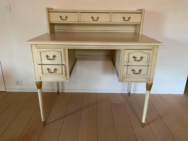 Romantisch bureautje, kleerkast en nachttafel., Huis en Inrichting, Kasten | Secretaires, Gebruikt, Ophalen