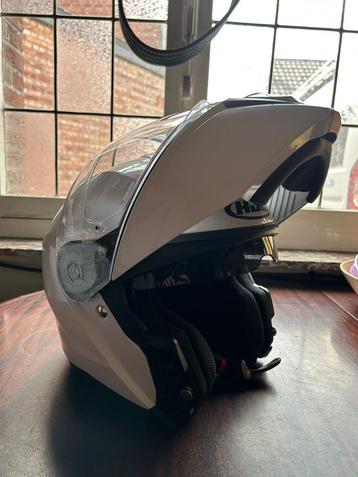 HJC I90 Solid Wit Large motorhelm beschikbaar voor biedingen