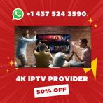 Beste 4K  Premium IPTV   Abonnement met 24 uur test, Nieuw, Ophalen of Verzenden