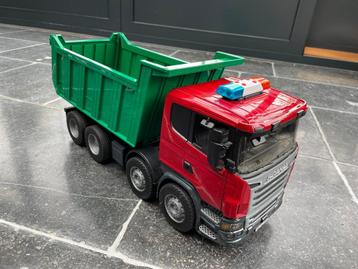 bruder vrachtwagen scania met lichtmodule, Ophalen of Verzenden