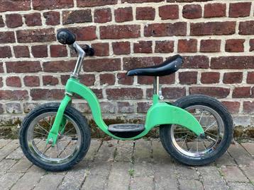 Oerdegelijke stalen loopfiets, Kinderen en Baby's, Ophalen, Gebruikt, Loopfiets