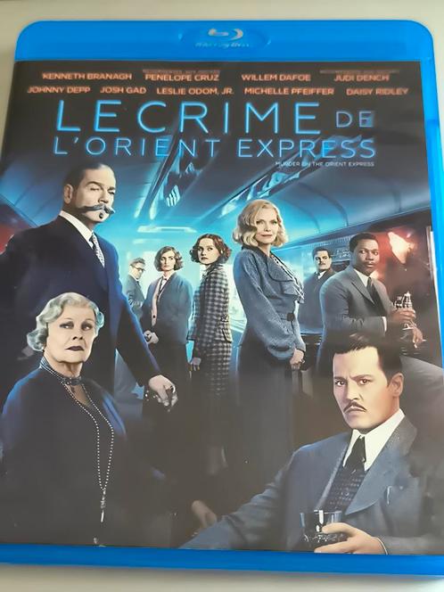 Blu ray Le Crime de L'orient Express, Comme neuf, Cd's en Dvd's, Blu-ray, Zo goed als nieuw, Ophalen of Verzenden